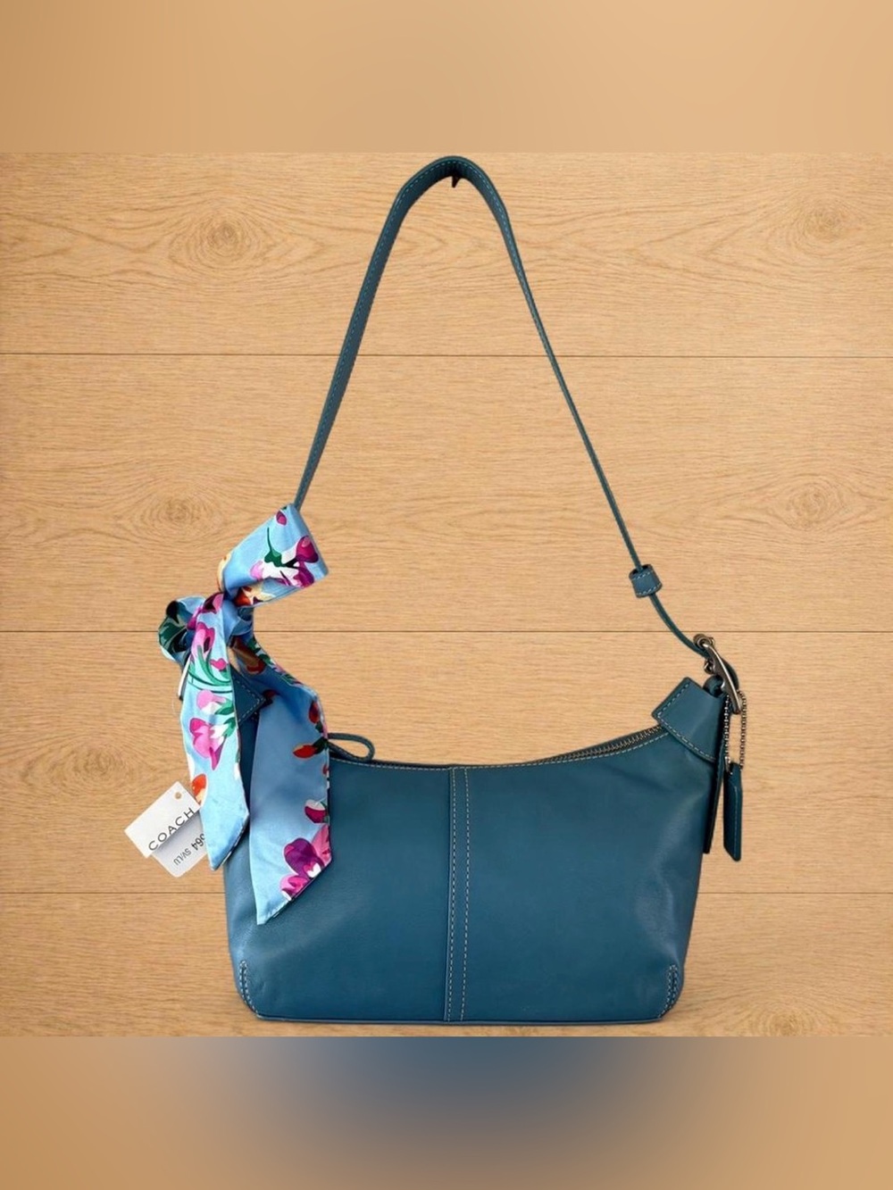 BNWT Vintage Coach Demi Legacy Hobo Shoulder Bag